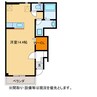 コロレ 1Rの間取り