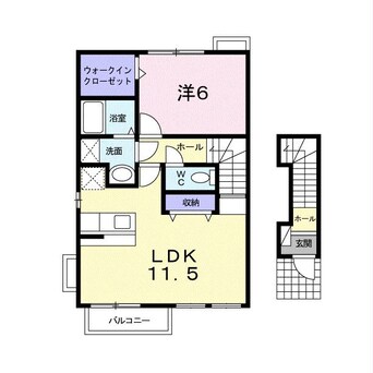 間取図 コロレ