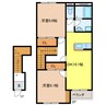 グランコート(関市) 2LDKの間取り