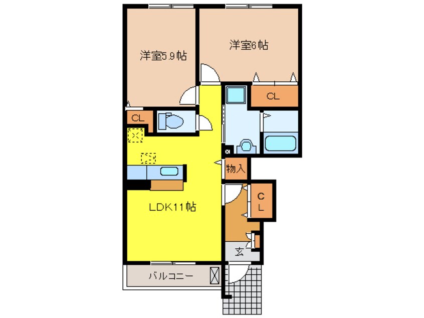 間取図 グラン　メゾン