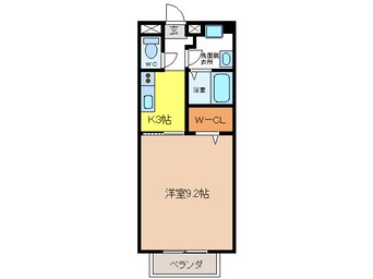 間取図 サニーウェルDEN