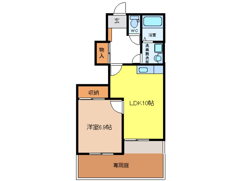 間取図 フレグランスさくら