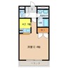 プチコパン町屋 1Rの間取り