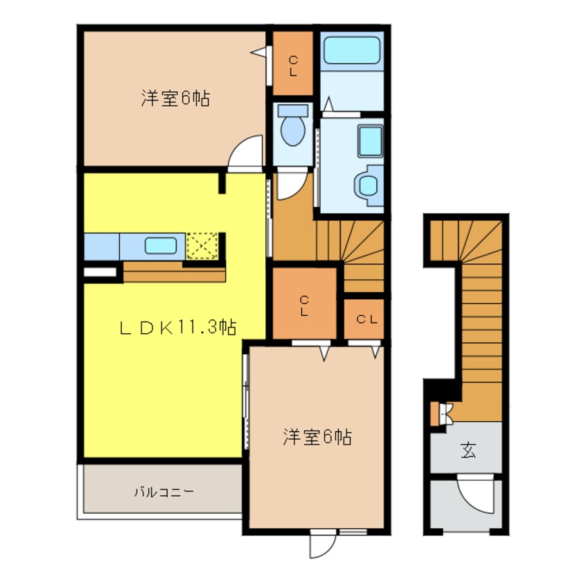 間取図 ロマネクス