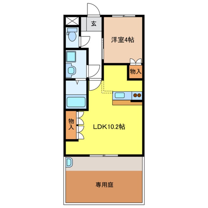 間取図 Wisteria Village