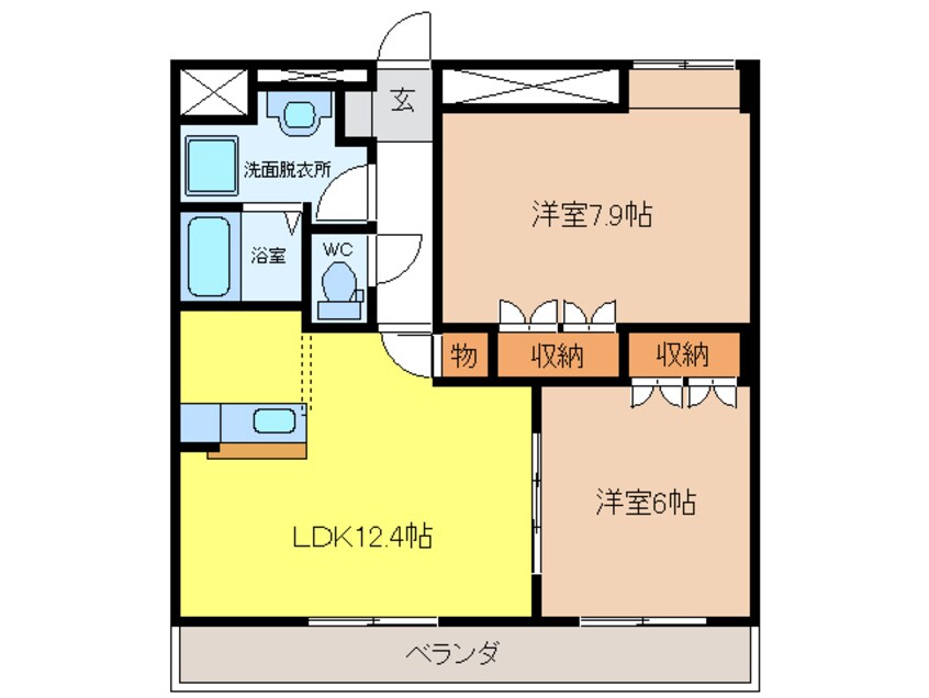 間取図 イーストピア