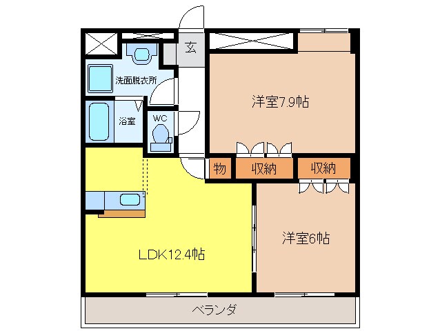 間取り図 イーストピア