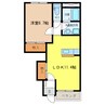クラシスソフィア 1LDKの間取り