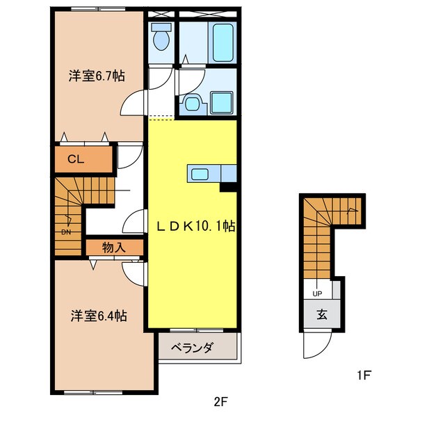 間取り図 ソレイユ　ルヴァン