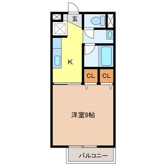 間取図 SurplusカメヤマB