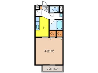 間取図 SurplusカメヤマB