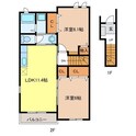 リヴァーアンジュAの間取図