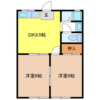 間取図 スクエアーハウス