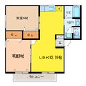 セジュール林A・Bの間取図