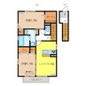 アイリス（A棟･B棟） 2LDKの間取り