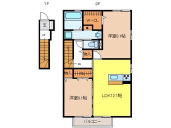 間取図 アイリス　C