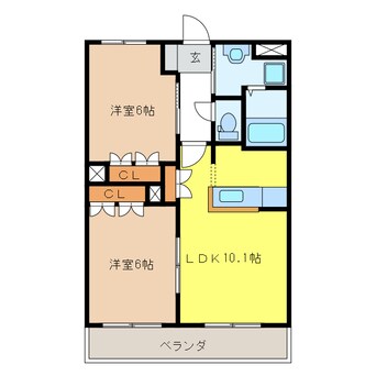 間取図 ロジュマンＩ