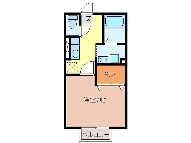 間取り図 プリシェール曽我野