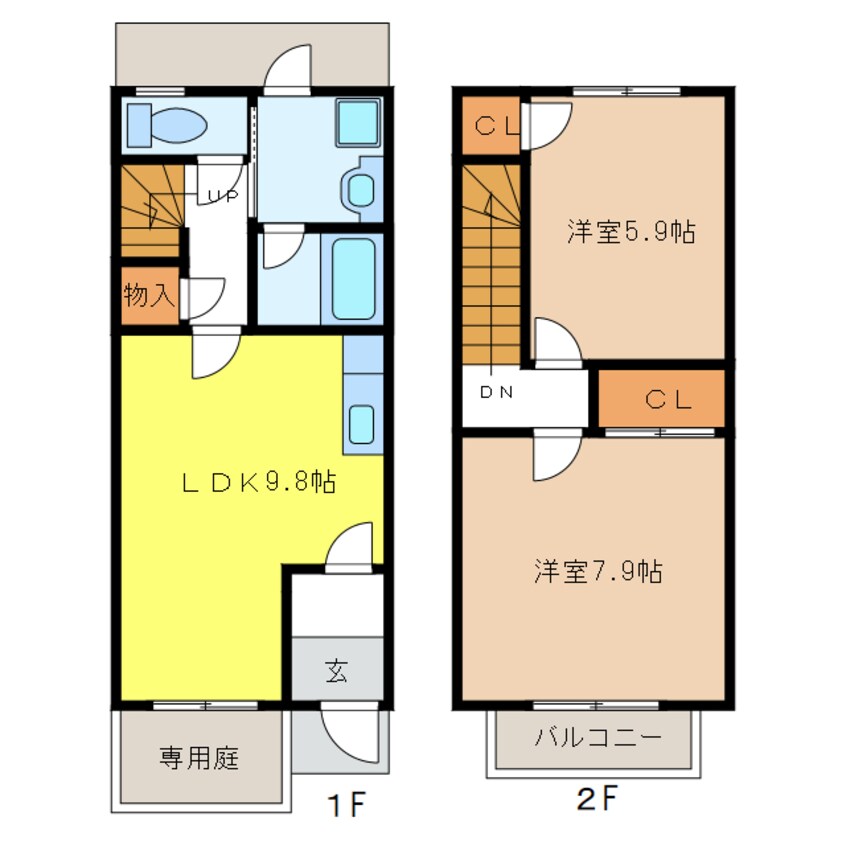 間取図 グランドソレーユ