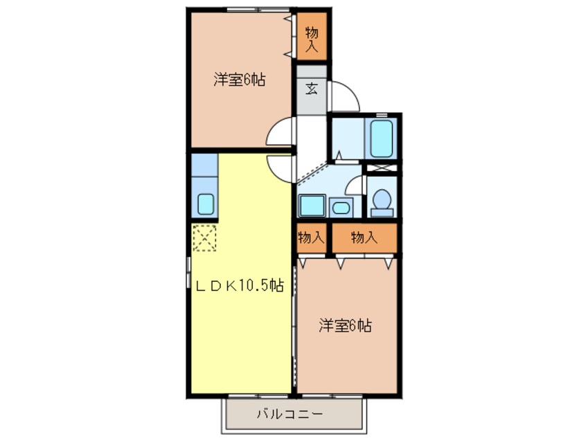 間取図 Chrysanthemum B