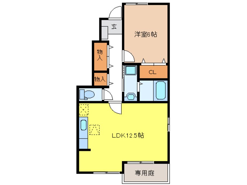 間取図 サニーパレスⅠ