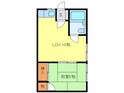 長瀬アパートの間取図