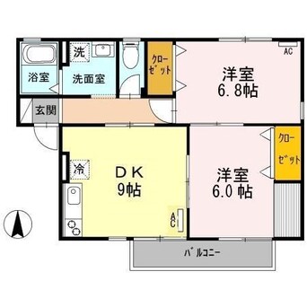 間取図 セジュール申子