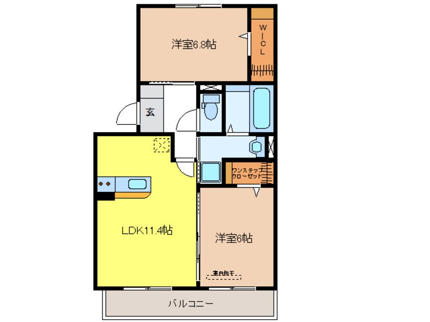 間取図 フィオーレ桜