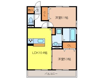 間取図 ヴィラ グレンディール