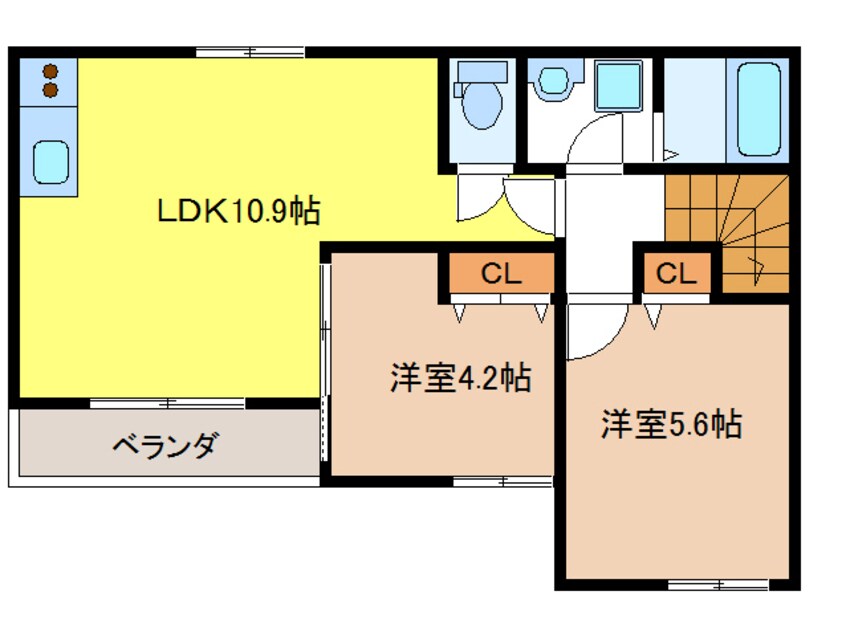 間取図 サニーハイツ