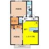 セレッソ大塚B 2LDKの間取り