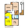 ルーデンス　B棟 3LDKの間取り