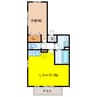 カサベルテ翔 1LDKの間取り