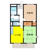Promenade　Aoki　B棟 2DKの間取り