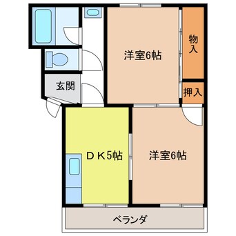 間取図 各務原ハイツ