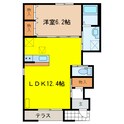 リバレインの間取図