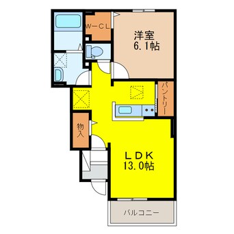 間取図 グランド　ソレイユ　（鵜沼三ツ池）