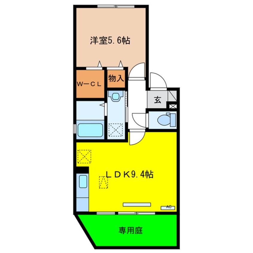 間取図 カサベルテ真