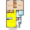 ルーチェ　ソラーレ 2LDKの間取り