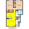 ルーチェ　ソラーレ 2LDKの間取り