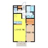 サンシャイン　レジデンス 1LDKの間取り