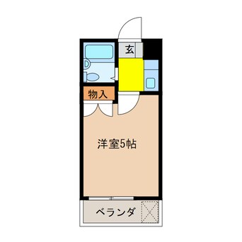 間取図 コーポラスマキ