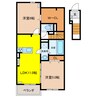 エルムハウス（琴塚） 2LDKの間取り