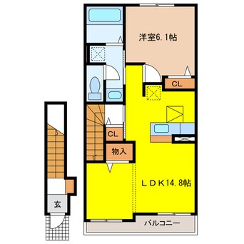 間取図 Ｌｕｋａｋｕ