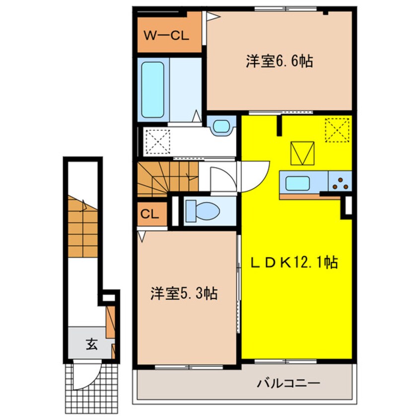 間取図 フィオーレ