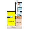 Ｌｅａ（レア） 1LDKの間取り