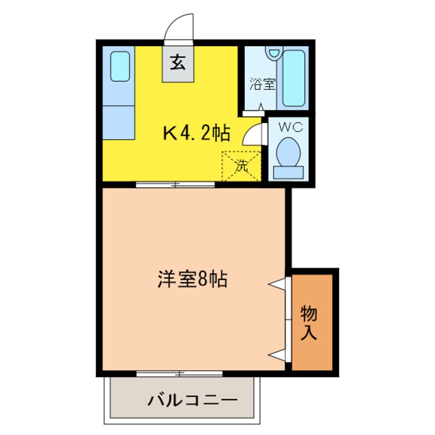 間取図 メゾンフォレストⅡ