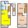 グレイス ドゥー 2LDKの間取り