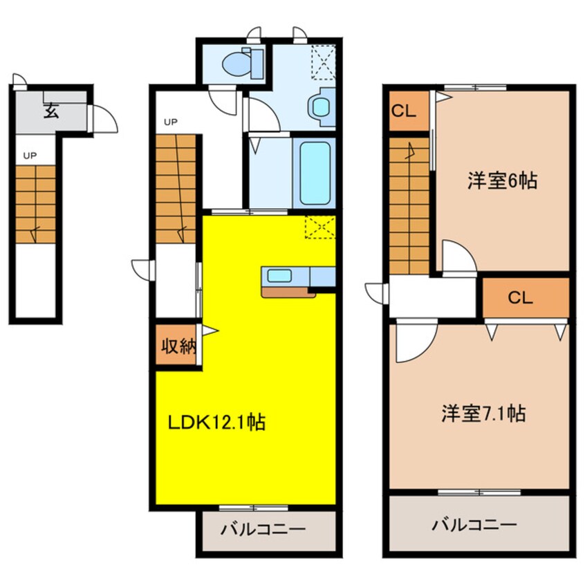 間取図 グレイス ドゥー