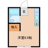 日野ベース 1Rの間取り